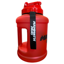 Mammoth Mug 2.5L water bottle in Frosted Red - side view