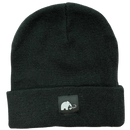 Mammoth Mug beanie in Black Stitched Mammoth - front view - Canadian hydration brand