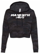Mammoth Mug hoodie in Camo Black - front view - Canadian hydration brand
