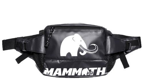 Mammoth Mug hip pack in Black Hip Pack - front view - Canadian hydration brand