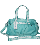 Mammoth Mug duffle bag in Tiffany Blue - front view - Canadian hydration brand